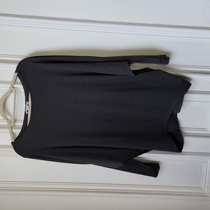 Large Long Sleeve Gray Baggy Top